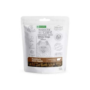 NATURE'S PROTECTION SUPERIOR CARE DOG WHITE DOG MOBILITY AND JOINT HEALTH SOFT AND MOIST WITH LAMB 150gr
