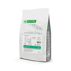 NATURE'S PROTECTION SUPERIOR CARE WHITE DOG INSECT GF ALL LIFE STAGES 4 kg
