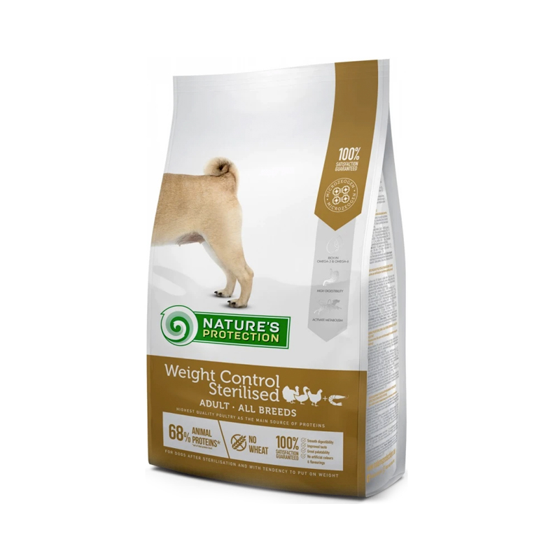 NATURE'S PROTECTION WEIGHT CONTROL AND STERILIZED 4kg NATURE'S PROTECTION WEIGHT CONTROL AND STERILIZED 4kg