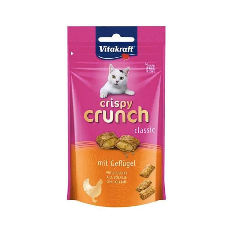 VITAKRAFT CRISPY CRUNCH ΚΟΤΟΠΟΥΛΟ 60gr VITAKRAFT CRISPY CRUNCH ΚΟΤΟΠΟΥΛΟ 60gr