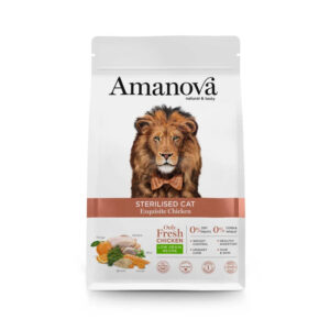 AMANOVA CAT STERILISED CHICKEN 6kg