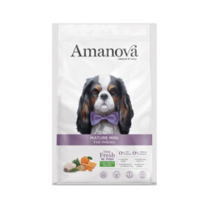 AMANOVA DOG MATURE MINI FISH DELICACY 2kg