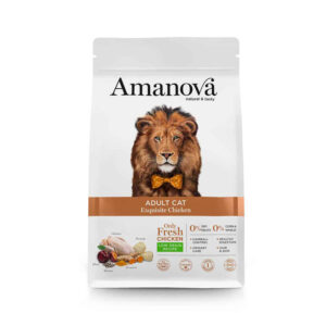 AMANOVA LOW GRAIN ADULT CAT EXQUISITE CHICKEN 1.5kg
