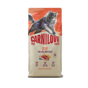 CARNILOVE CAT TRUE FRESH ADULT LARGE BEEF