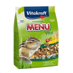 VITAKRAFT MENU VITAL LIFE ΒΑΣΙΚΗ ΤΡΟΦΗ ΓΙΑ ΣΚΙΟΥΡΟΥΣ 600gr