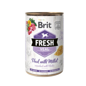 BRIT DOG CANS FRESH VEAL 400gr
