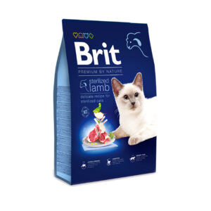 BRIT PREMIUM BY NATURE CAT STERILISED LAMB