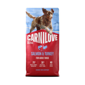 CARNILOVE DOG ACTIVE ADULT LARGE SALMON AND TURKEY 12kg