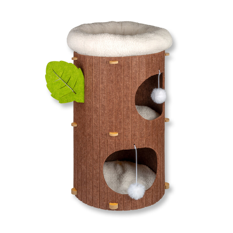 GLEE ΟΝΥΧΟΔΡΟΜΙΟ ΤΣΟΧΑ PAWS LAB ΚΑΦΕ 37x37x70cm GLEE ΟΝΥΧΟΔΡΟΜΙΟ ΤΣΟΧΑ PAWS LAB ΚΑΦΕ 37x37x70cm