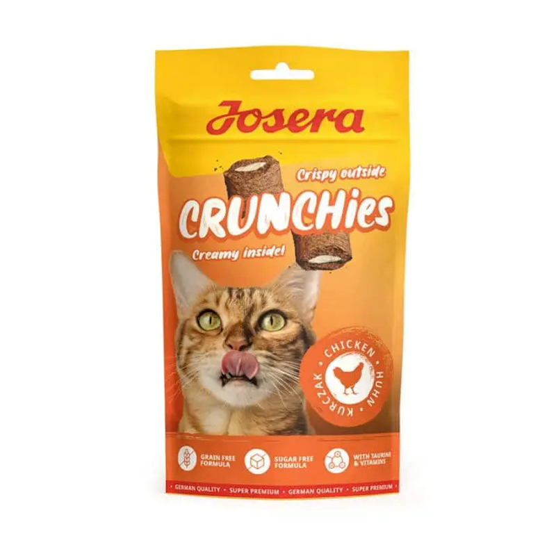 JOSERA CRUNCHΙES CHICKEN ΛΙΧΟΥΔΙΕΣ ΓΑΤΑΣ 6x60gr